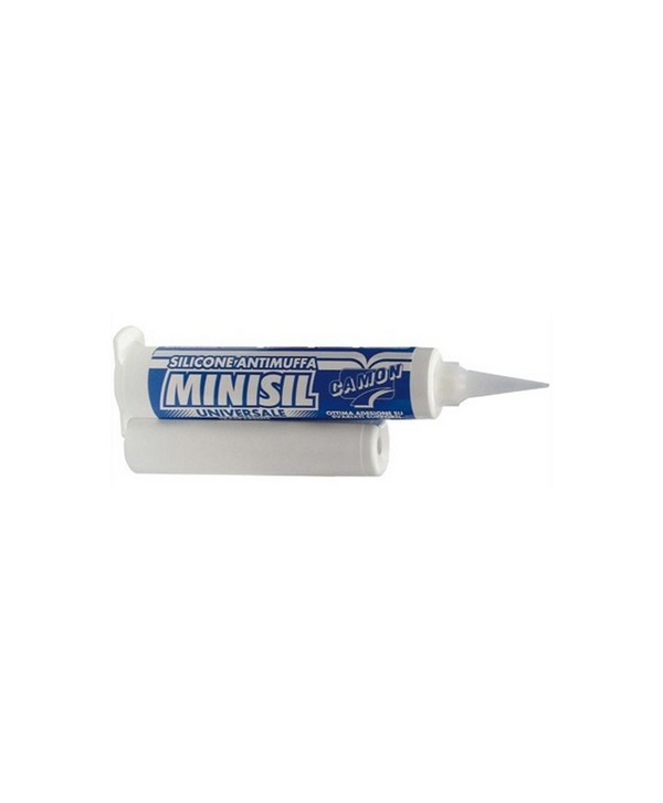 SILICONE ACETICO MINISIL + SPINGITORE Trasparente