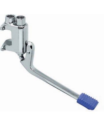RUBINETTO A PEDALE ESTERNO 1 VIA PER PARETE  S/FLEX. S/RUB. 1/2