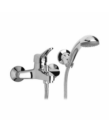 MISCELATORE MONOCOMANDO VASCA CON ACCESSORI LINEA DERBY Cromo