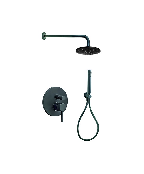 KIT DOCCIA CAROLA NERO OPACO Nero Opaco