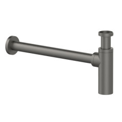 SIFONE D'ARREDO TONDO 1" 1/4 Nichel Spazzolato Opac