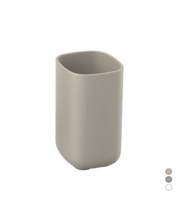 PORTA SPAZZOLINI POD Tortora cm 7 x h. 11,5 x 7