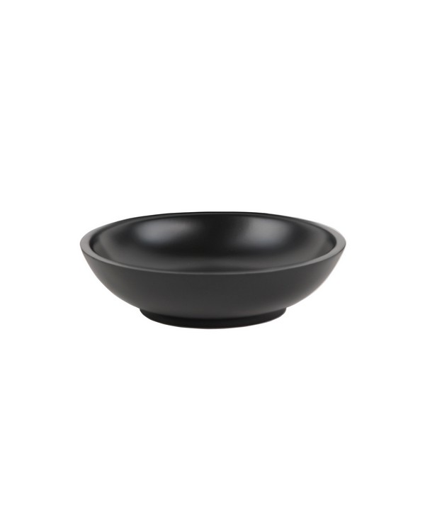 PORTA SAPONE AFRA Nero Opaco D. 13 x h. 3,2 cm