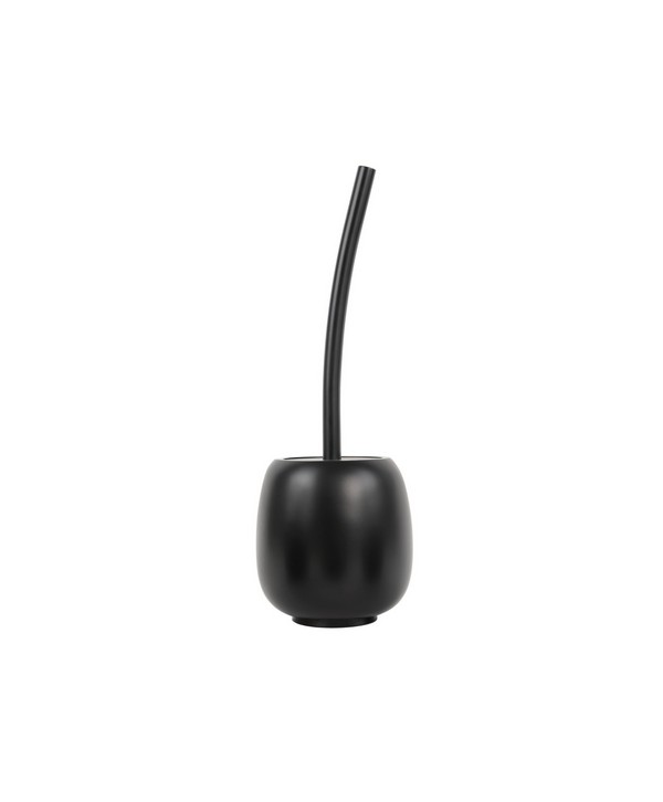 PORTA SCOPINO AFRA Nero Opaco D. 13,7 x h. 39 cm