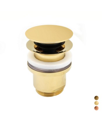 PILETTA CLICK CLACK 1"1/4 TONDA SENZA TROPPO PIENO 1"1/4  Bronzata