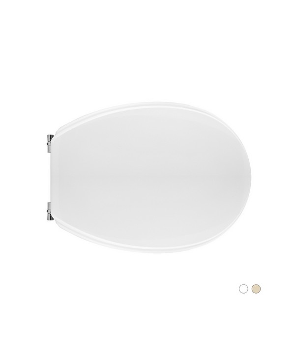 SEDILE WC PER POZZI GINORI VASO PIEMONTE FORMA 1 Bianco - Cerniere A passanti
