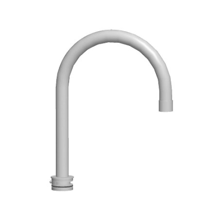 CANNA TUBO OMBRELLO PER MISCELATORE LAVELLO SLY Cromo