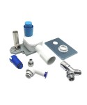 SIFONE INCASSO LAVATRICE CON RUBINETTO D'ARRESTO -