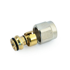 DADO NICHELATO OGIVA E INSERTO PER TUBO MULTISTRATO 5500 1/2x16 2.0