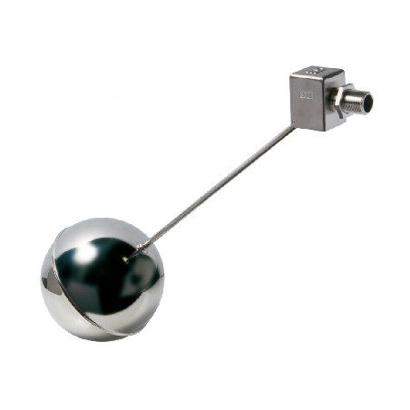 VALVOLA A GALLEGGIANTE IN ACCIAIO INOX COMPLETA DI SFERA 1/2
