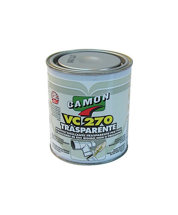 SIGILLANTE CAMON IN BARATTOLO MODELLO VC 270 TRASPARENTE 500 gr