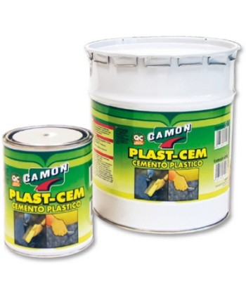 CEMENTO PLASTICO "PLAST-CEM"  PER RIPARAZIONI  NERO 5 Kg