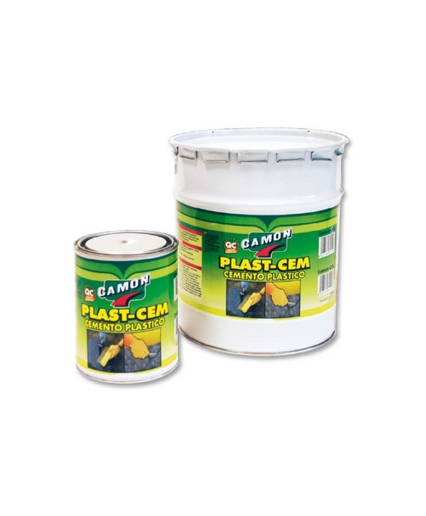 CEMENTO PLASTICO "PLAST-CEM"  PER RIPARAZIONI  NERO 5 Kg