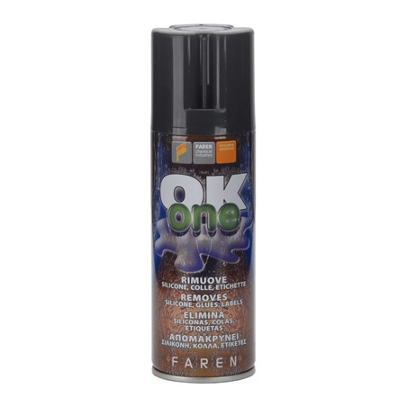 SPRAY RIMUOVI SILICONE E COLLE "OK ONE" 200 ML 200 ml