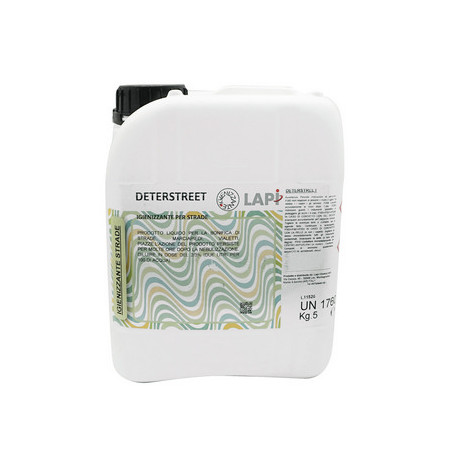 DETERSTREET PER LA BONIFICA DI STRADE - MARCIAPIEDI 5 Kg