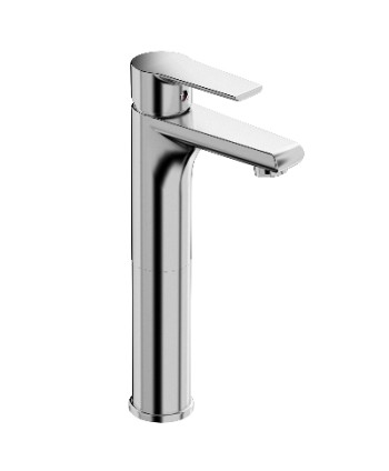 MISCELATORE MONOCOMANDO LAVABO ALTO LINEA TEN Cromo