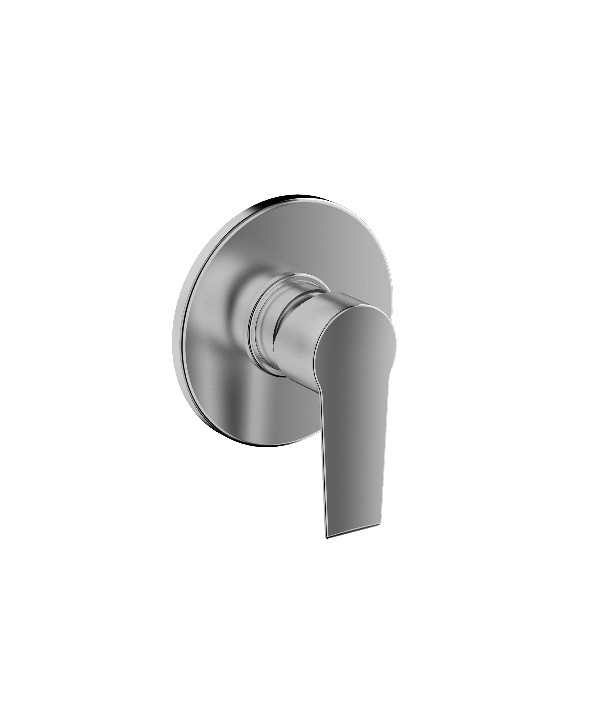 MISCELATORE MONOCOMANDO INCASSO DOCCIA LINEA TEN Cromo