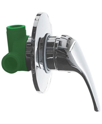 MISCELATORE INCASSO DOCCIA IN P.P.R. DIANFLEX Diam. 20