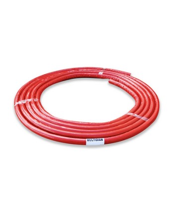 TUBO MULTI-DIAN SISTEMA MULTISTRATO COIBENTATO ROSSO ROTOLO 10 MT 16 x 2