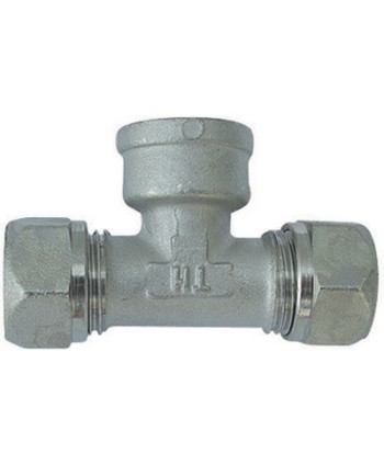 RACCORDO A TEE FEMMINA TIEMME 1" x 32