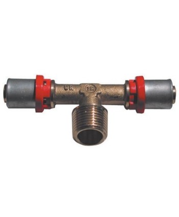 RACCORDO PRESS A T MASCHIO 1" x 32