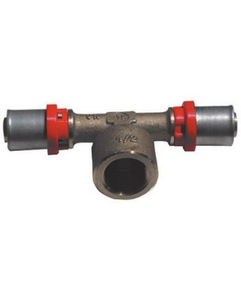 RACCORDO PRESS A T FEMMINA 3/4 x 32