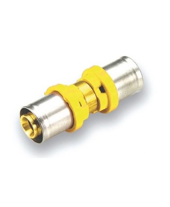RACCORDO PER GAS DIRITTO DOPPIO Diam. 20