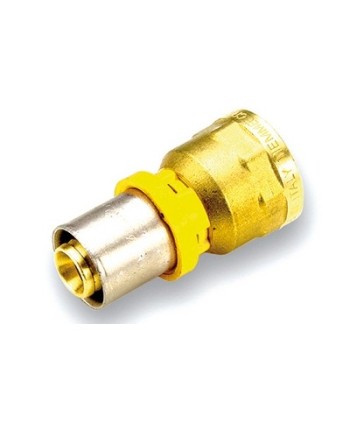 RACCORDO PER GAS DIRITTO FEMMINA 26 x 3/4"