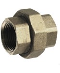 RACCORDO DIRITTO FF 3 PEZZI OTTONE GIALLO 3/4"