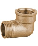 GOMITO MF IN OTTONE GIALLO IBP 3/4"  -CONF