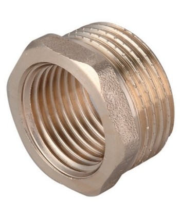 RIDUZIONE MF IN OTTONE GIALLO IBP 1" x 1/2" -CONF