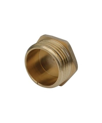 TAPPO MASCHIO OTTONE GIALLO IBP 1" -CONF
