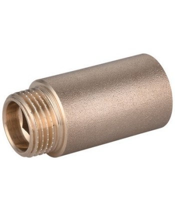 PROLUNGA FILETTATA MF IN OTTONE GIALLO IBP 1" x 10