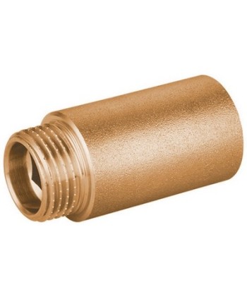PROLUNGA FILETTATA MF IN OTTONE GIALLO PESANTE IBP 1/2 x 50