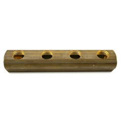 COLLETTORE DA BARRA FF   3/4 Giallo 6 Vie