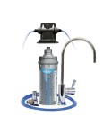 KIT FILTRO E RUBINETTO A LED RIVER ARGENTO PRO Autonomia max 11000 Lt