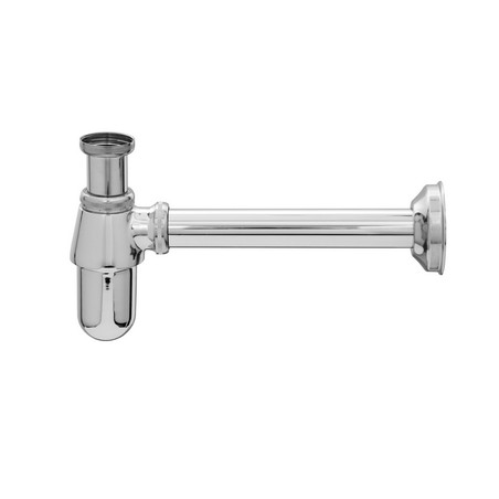 SIFONE A BOTTIGLIA SENZA PILETTA CON CANNA DA CM. 25 1"1/4