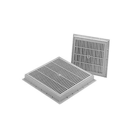 CHIUSINO GRIGLIATO CARRABILE IN PP mm 550x550