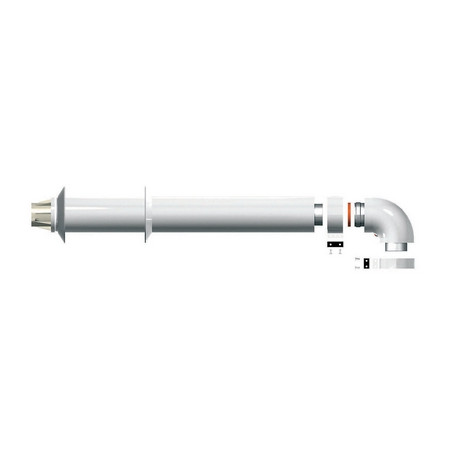 KIT SCARICO COASSIALE L. 1000 PER CALDAIE CHAFFOTEAUX mm 1000