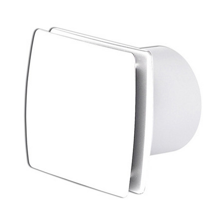 ASPIRATORE ELETTRICO ESTERNO A SUPPORTO VENTILAZIONE NATURALE Silver Cromo D. 100 - 19 w