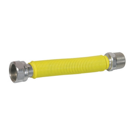 FLESSIBILE INOX RACCORDO IN ACCIAIO RIVESTITO MM 130/220 PARIGI 1/2"
