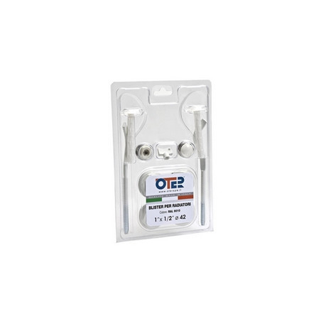 KIT BLISTER PER RADIATORI CON MENSOLE TONDE 3/8"