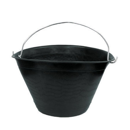 CALDARELLA IN PLASTICA NERA Diam. 34