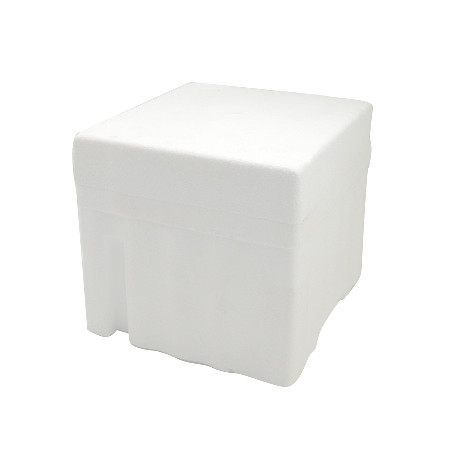 CUBETTIERA POLISTIROLO PER PROVA CEMENTO cm 15 x 15