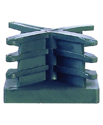 PUNTALE ALETTATO mm 40 x 40