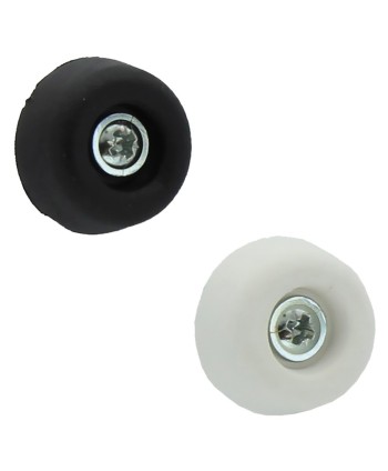 SOTTOSEDIA CONICO CON VITE mm 25 - colore bianco