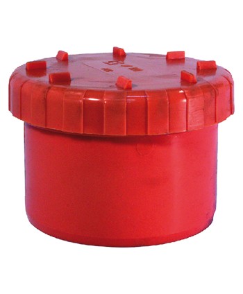 TAPPO A VITE IN PVC ø  140