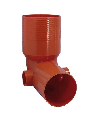 CURVA WC IN PVC ø 100/2 x 40