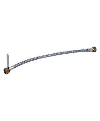 FLESSIBILE TRECCIATO PER CENTRALINE GAS cm 70