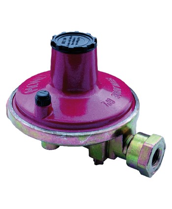 REGOLATORE GPL BASSA PRESSIONE 10 Kg/h - Att.  F 1/4 - F 1/2